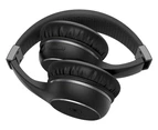 Motorola Bluetooth Wireless Headphones with Microphone, MOTO XT220 Over-Ear Foldable Head Phones with Dynamic Bass & 24h Playtime (Jet Black)