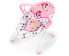 Disney Bright Starts Baby/Newborn Vibrating Bouncer Chair 0m+ Minnie Mouse Pink