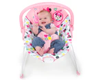 Disney Bright Starts Baby/Newborn Vibrating Bouncer Chair 0m+ Minnie Mouse Pink
