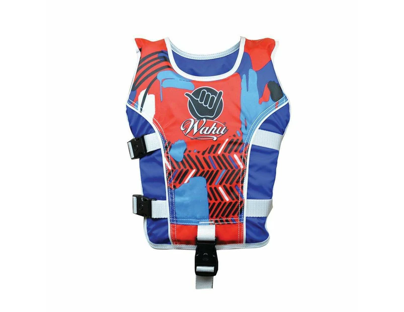 Wahu Swim/Life Vest/Jacket Child Medium Red/Blue 20-30kg 4-5y Swimming/Water