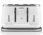 Sunbeam Kyoto City Collection 4-Slice Toaster - White/Silver TAM8004WH 2