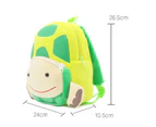 Zoo Animals Travel Backpacks Preschool Schoolbag 2-4 Years - Green