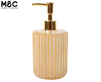 Maine & Crawford 19cm Inko Ceramic Soap Dispenser - Cream