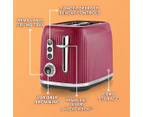 Sunbeam Brightside Toaster & Kettle Breakfast Set - Pink/Silver