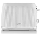 Sunbeam Brightside 2-Slice Toaster - White/Silver TAP1002WH