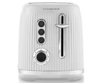 Sunbeam Brightside 2-Slice Toaster - White/Silver TAP1002WH