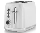 Sunbeam Brightside 2-Slice Toaster - White/Silver TAP1002WH