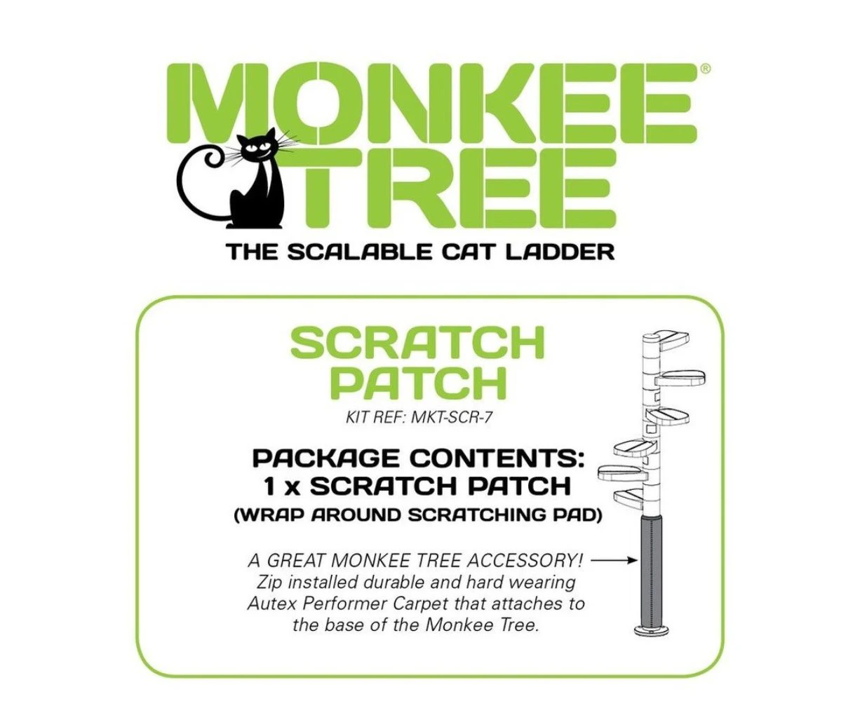 Monkee Tree Scratch Patch Wrap-Around Accessory for the Monkee Tree Cat Climber