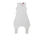 Tommee Tippee Grobag Baby Cotton 1.0 TOG Steppee/Sleeping Bag Grey Marl - 6-18M