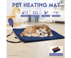 Electric Heating Pad for Pet Waterproof 50cm x 50cm with Thermal Protection & Temperature Display