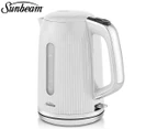 Sunbeam 1.7L Brightside Kettle - White/Silver KEP1007WH