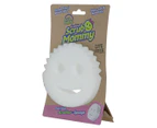 3 x Scrub Mommy Dye Free Dual-Sided Scrubber & Sponge