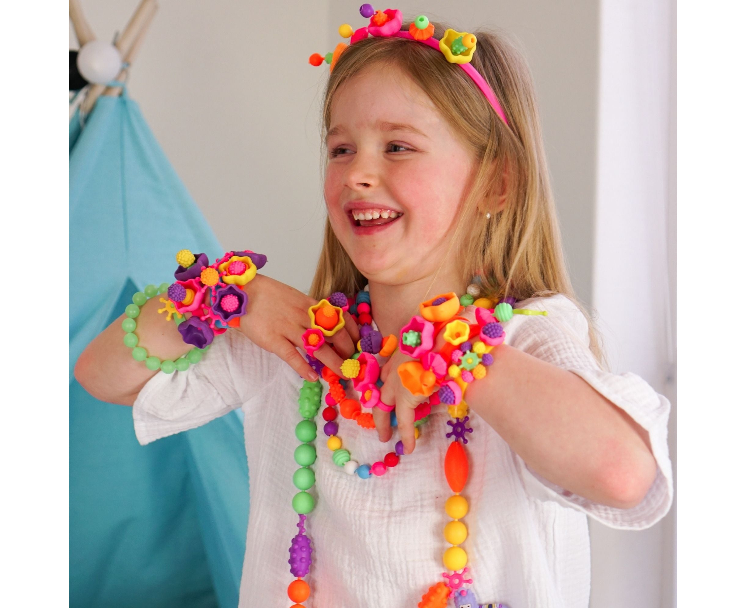 Snap Pop Beads for Kids Jewelry Making - Kids Crafts for Kids Ages