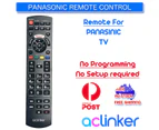 ACLINKER Universal Remote Control Compatible Replacement PANASONIC Smart TV LED LCD Remote Control with NETFLIX APPS button