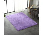 Marlow Floor Rugs Shaggy Rug Mats Shag Bedroom Living Room Mat 120x160cm Purple