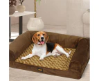 Pawz Pet Bed Sofa Dog Bedding Soft Warm Mattress Cushion Pillow Mat Plush  M