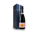 Personalised Veuve Clicquot Rose 750ml.