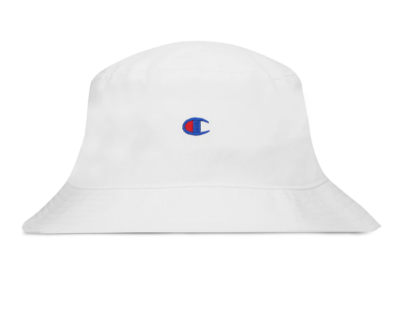 Champion C Logo Bucket Hat - White