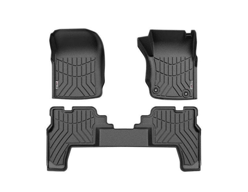 KIWI MASTER Car Floor Mats fit Toyota Landcruiser 79 Series 2012 - ON GXL Dual Cab