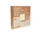 Go For Zero - Organic Net Produce Bags (set Of 5)