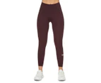 Lonsdale Women's Barton Leggings / Tights - Choc Berry