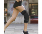 Double Metal Hinged Full Knee Support Brace Knee Protection Equipment Size M