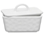 Ecology Speckle Butter Dish - Milk