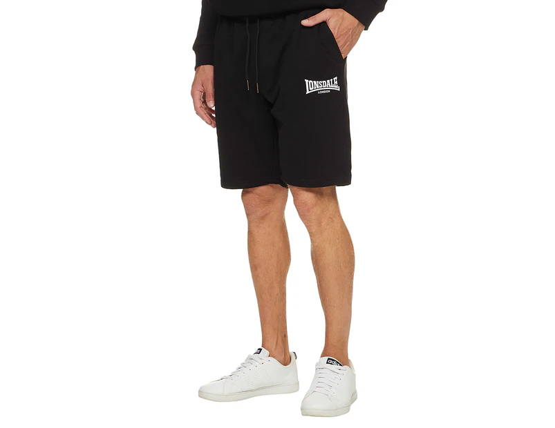 Lonsdale Men's Handover Core Shorts - Black