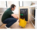 Kids Step Stool Learning Helper Tower Kitchen Helper Stool with Chalkboard