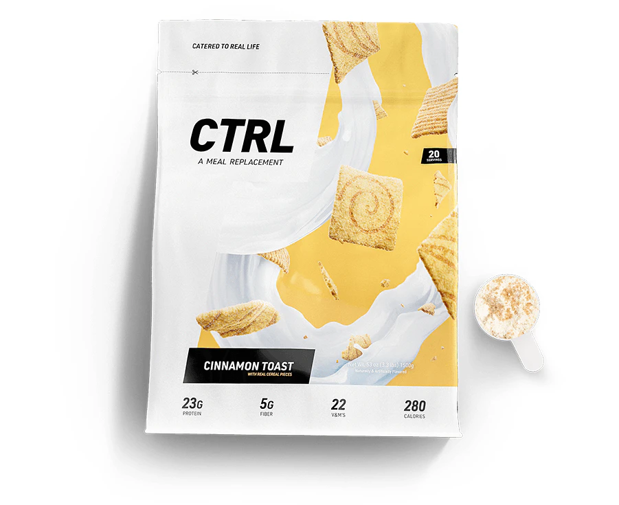 CTRL Meal Replacement Shake - Cinnamon Toast - 1.5KG - 20 Serves