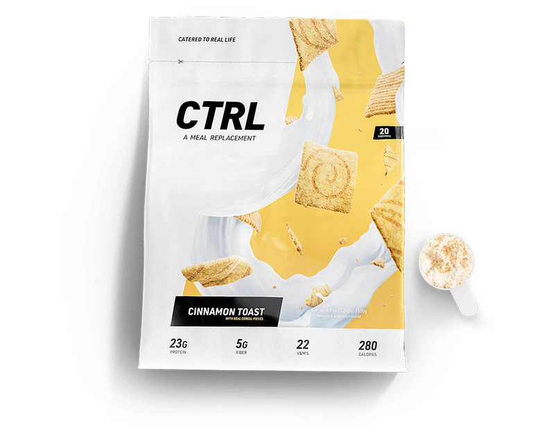 CTRL Meal Replacement Shake - Cinnamon Toast - 1.5KG - 20 Serves