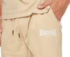 Lonsdale Men's Handover Core Shorts - Oat Milk