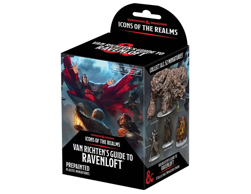 Dungeons & Dragons Icons of the Realms Miniatures Van Richtens Guide to Ravenloft Booster