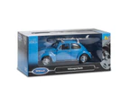 Diecast Car Model - Volkswagen Beetle with Surfboard - Blue
