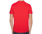 Calvin Klein Jeans Men's Traveling Logo Crewneck Tee / T-Shirt / Tshirt - Red