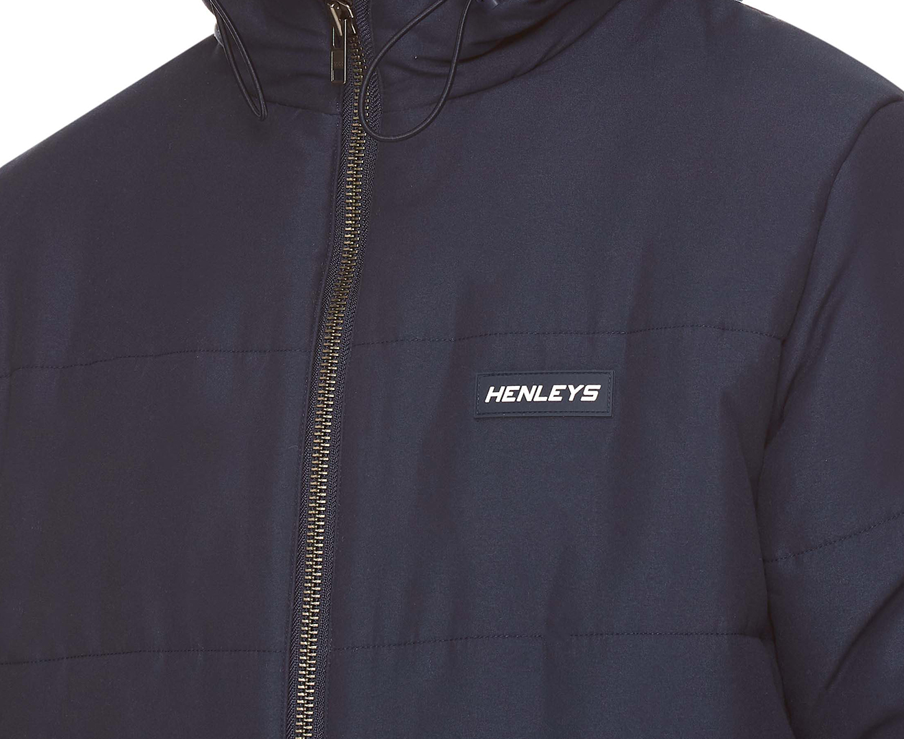 Henleys on sale puffer jacket