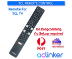 TCL RC802N Remote Control Replacement for TCL TV C2 Series 65C2US 75C2US 43P20US