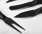 Cooper & Co. 6-Piece Cheese Knife Set - Black