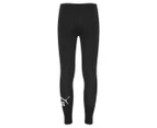 Puma Youth Girls' Essentials+ Logo Tights / Leggings - Black