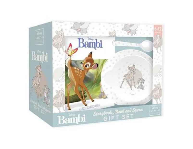 Bambi: Storybook, Bowl & Spoon Gift Set