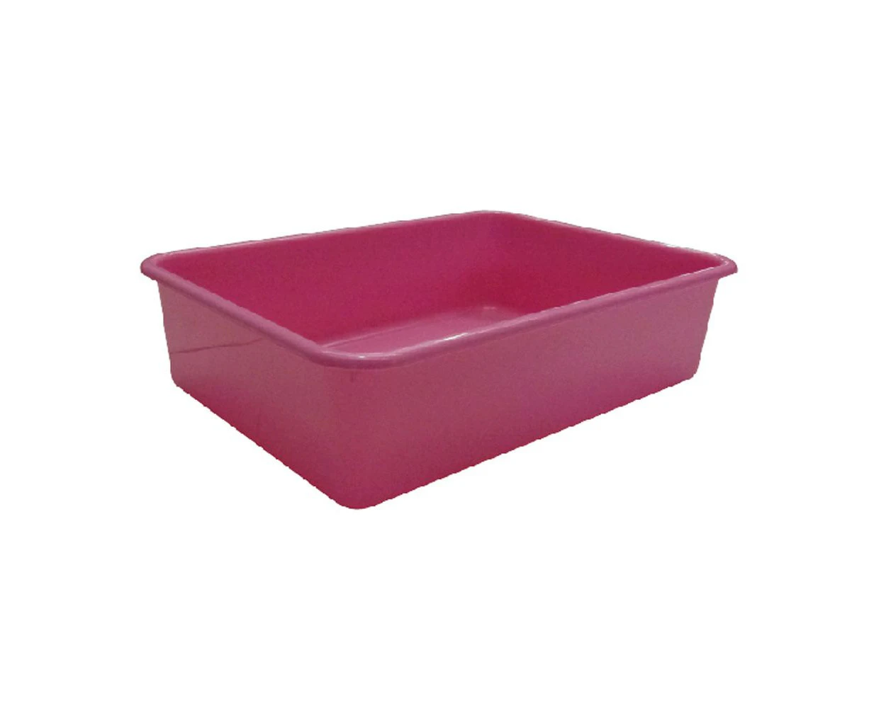 K9 Homes Pet Products Homes Pet Products Cat Litter Tray Deep 44x31x11cm   - Pink