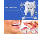 300PCS (6x50pc/box) Disposable Dental Flosser Dental Deep Cleaning with Teeth Stick, Tooth Pick, Interdental Brush