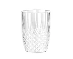 6x Lemon & Lime Crystal Deco 470ml/11cm Tumbler Water/Juice Outdoor Drink Cup