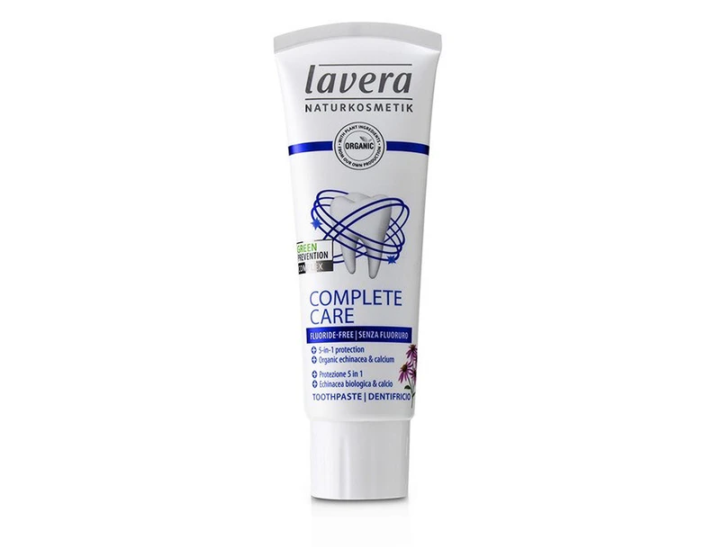 Lavera Toothpaste (Complete Care)  With Organic Echinacea & Calcium (FluorideFree) 75ml/2.5oz