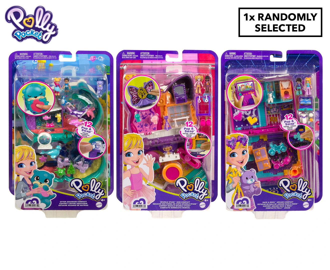 Polly Pocket World Playset - Randomly Selected