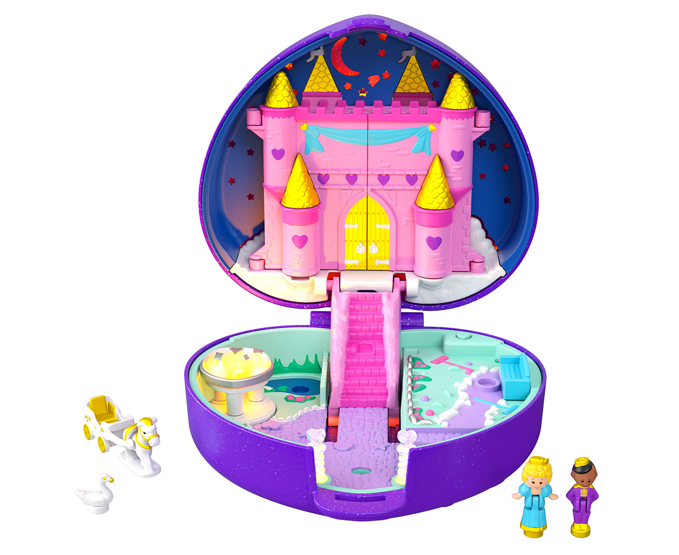 Polly Pocket Keepsake Collection Starlight Castle Compact Playset