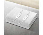 Giselle Electric Blanket Heated Washable Fitted Polyester Double Bed Winter