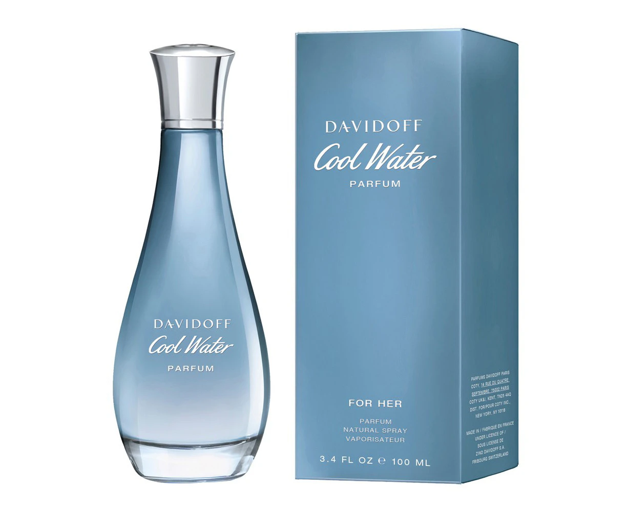 Cool Water For Her Parfum 100ml EDP Spray for Women by Davidoff