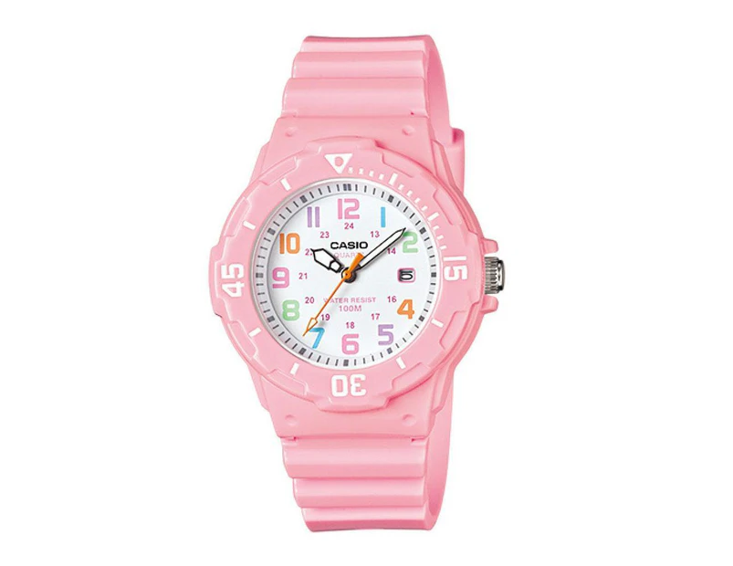 Casio Ladies Pink Analogue LRW200H-4B2 / LRW-200H-4B2V