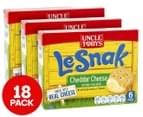 3 x Uncle Tobys Le Snak Cheddar Cheese 6-Pack 1